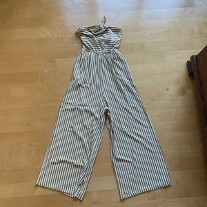 Striped Jumpsuit